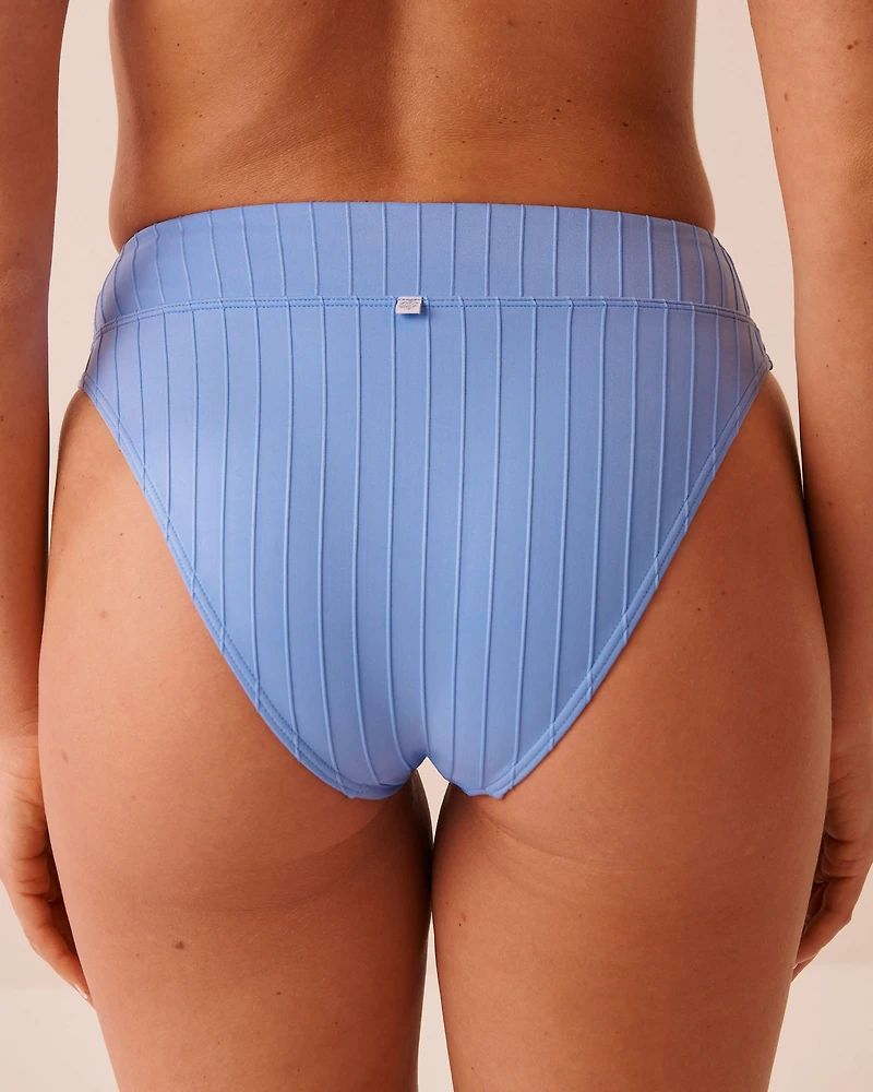 Bas de bikini brésilien taille haute KHAKI GREY