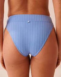 Bas de bikini brésilien taille haute KHAKI GREY