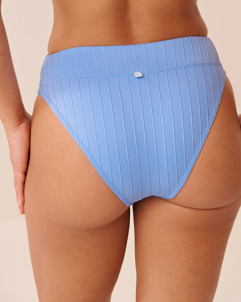 Bas de bikini brésilien taille haute KHAKI GREY