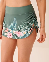 RESORT GETAWAY High Waist Skirt Bikini Bottom