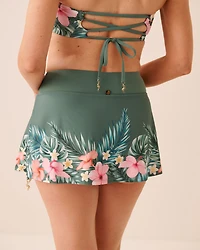 RESORT GETAWAY High Waist Skirt Bikini Bottom
