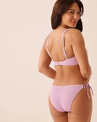Haut de bikini plongeant bonnet D SWEET LILAC
