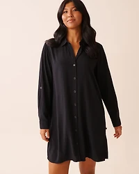 Long Button-down Shirt