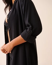 Long Button-down Shirt