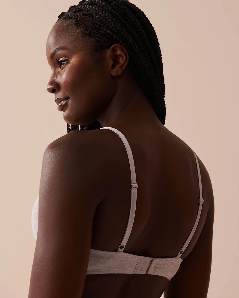 Soutien-gorge push-up demi-buste en modal
