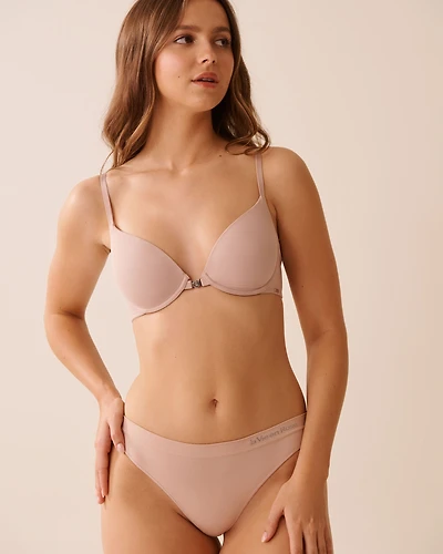 Lightly Lined Front Closure Demi Bra
