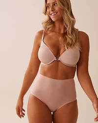 Lightly Lined Front Closure Demi Bra
