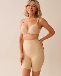 Short taille haute mi-cuisse maintien modéré en microfibre