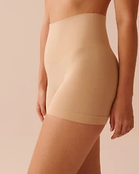 Short taille haute maintien léger tissu sans coutures