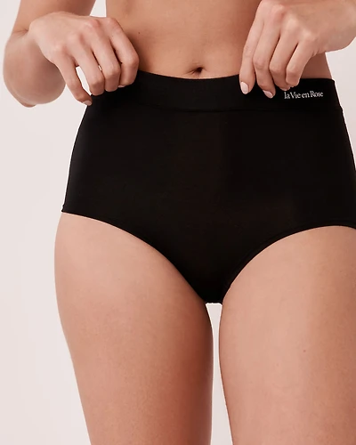 Modal High Waist Hiphugger Panty