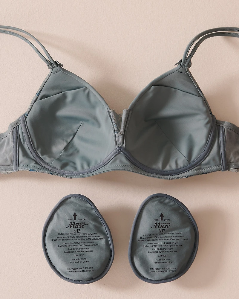 Soutien-gorge mastectomie doublure légère sans armatures