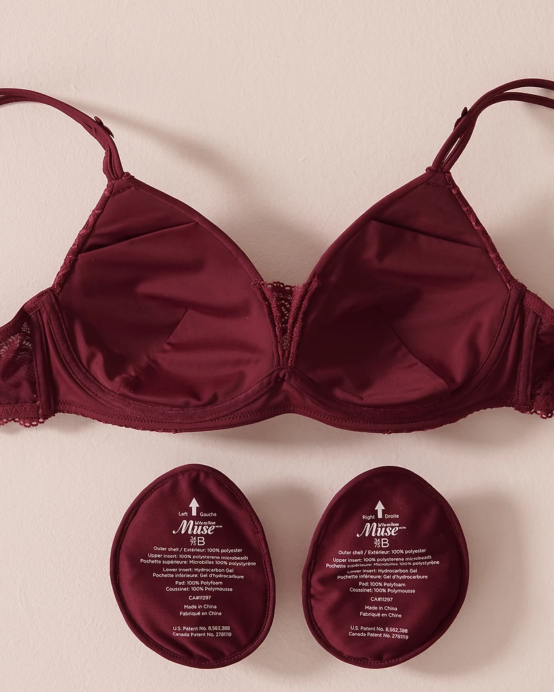 Lightly Lined Wireless Mastectomy Bra