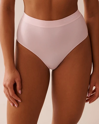 Seamless Fabric High Waist Bikini Panty
