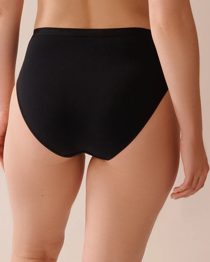 Cotton High Waist Bikini Panty