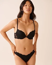 Lace Garter Thong Panty