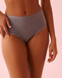 Culotte bikini taille haute coton