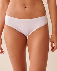 Culotte bikini microfibre dos lisse