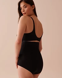 Strong Support Microfiber High Waist Tummy Control Shaper Bikini