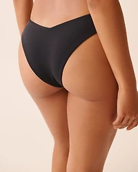 BLACK Thong Bikini Bottom