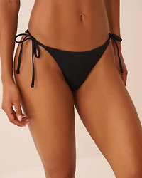 Bas de bikini tanga BLACK