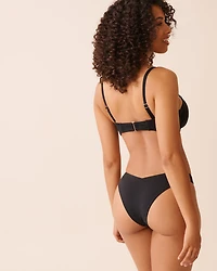 BLACK D Cup Bandeau Bikini Top