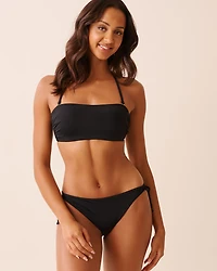 BLACK Side Tie Bikini Bottom