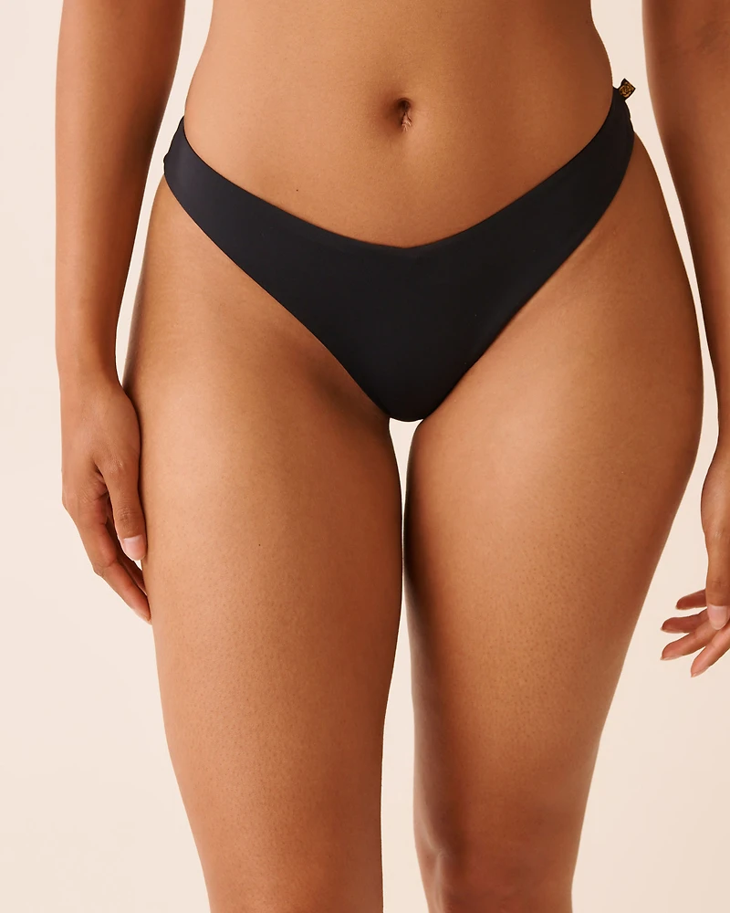BLACK Thong Bikini Bottom