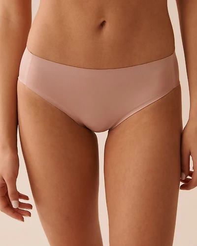 Culotte bikini microfibre contours fusionnés