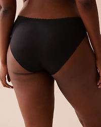 Culotte bikini microfibre contours fusionnés
