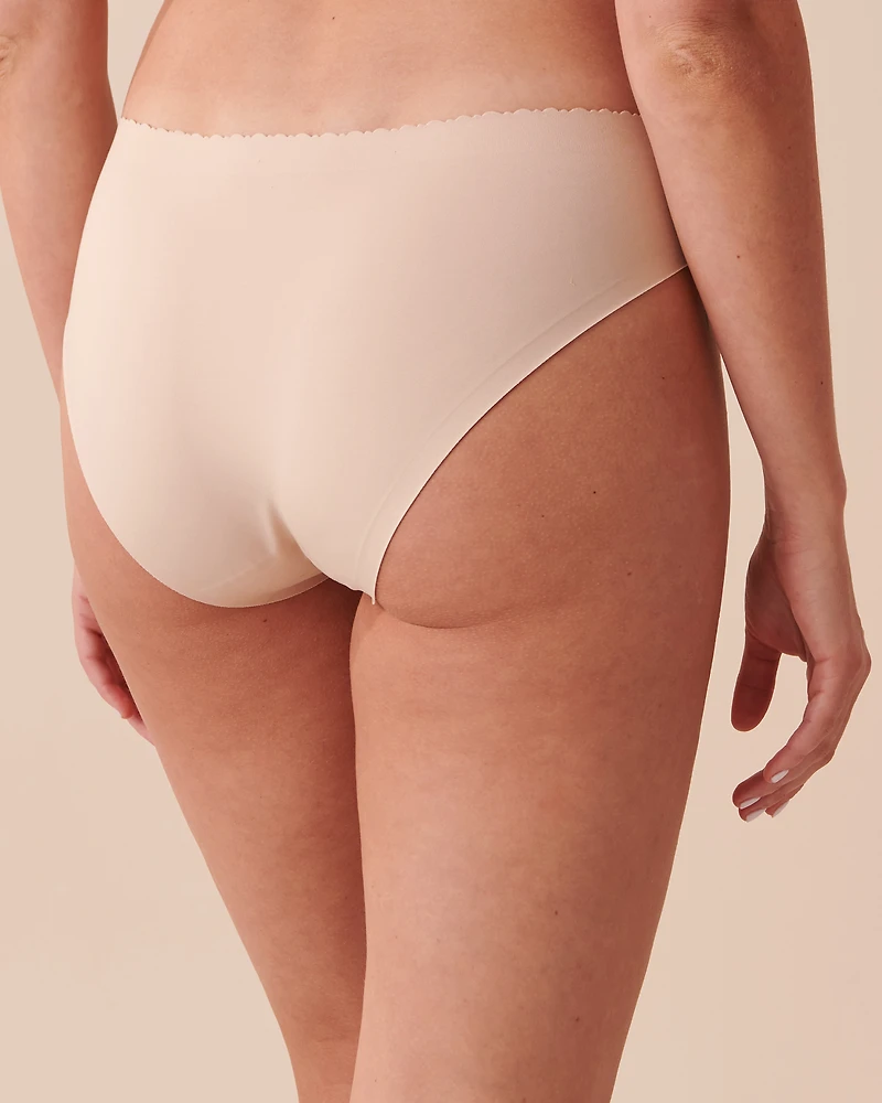 Culotte bikini microfibre contours fusionnés