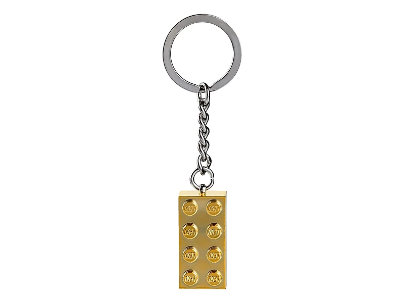 LEGO Gold Brick Keyring