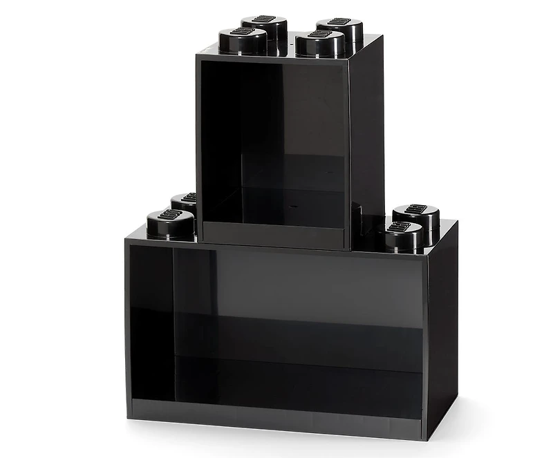 Brick Shelf Set - Black