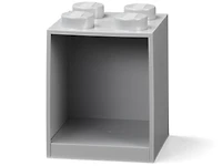 4-Stud Brick Shelf - Gray