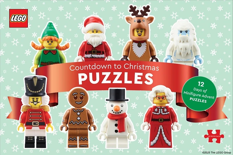 Countdown to Christmas Puzzles: 12 Days of Minifigure Advent Puzzles