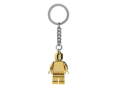 LEGO Gold Minifigure Key Chain
