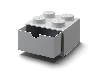 4-Stud Desk Drawer - Gray