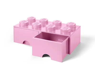 8-Stud Brick Drawer - Light Purple