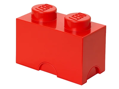 LEGO STORAGE BRICK 2 RED