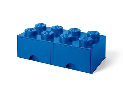 LEGO -stud Bright Blue Storage Brick Drawer