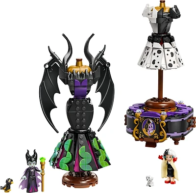 Maleficent's and Cruella De Vil's Dresses