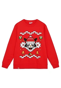 Adults Christmas Sweatshirt - Red