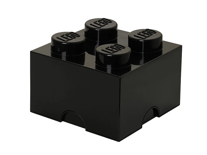 4-Stud Storage Brick - Black