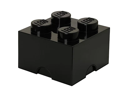 4-Stud Storage Brick - Black