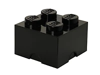 4-Stud Storage Brick - Black