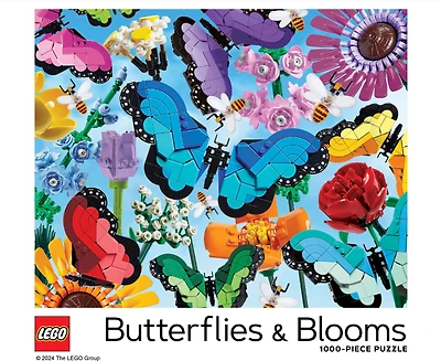 Butterflies & Blooms 1,000-Piece Puzzle