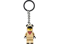 French Bull Dog Guy Key Chain