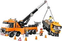 Heavy-Duty Recovery Tow Truck with Crane