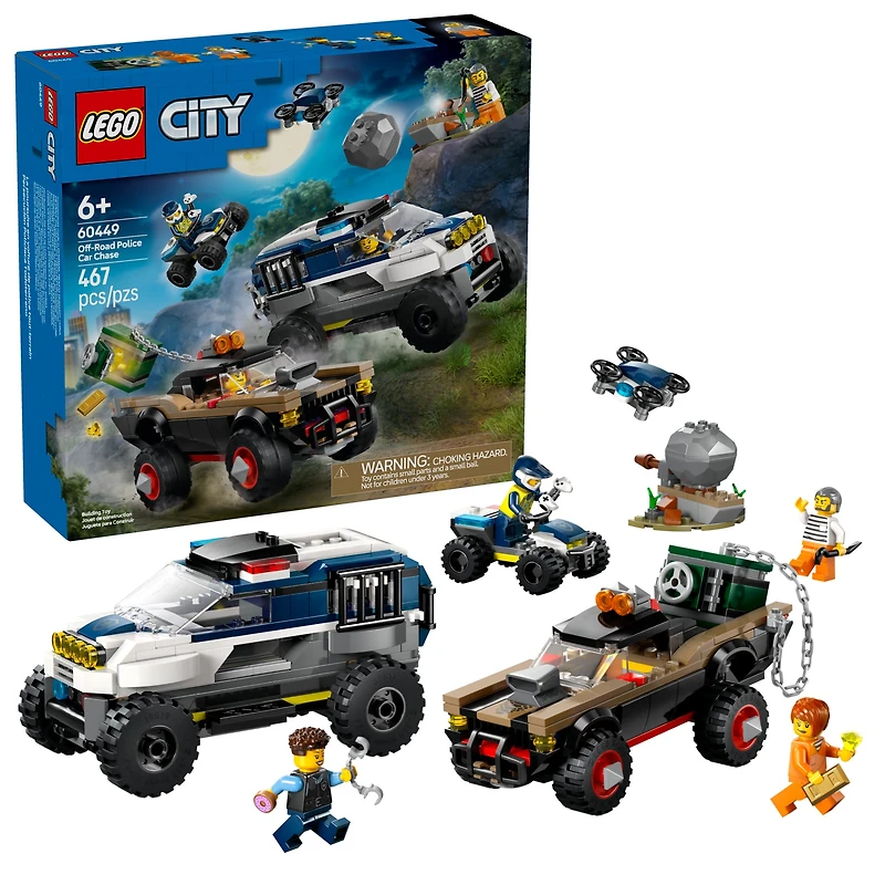 Off-Road Police Car Chase