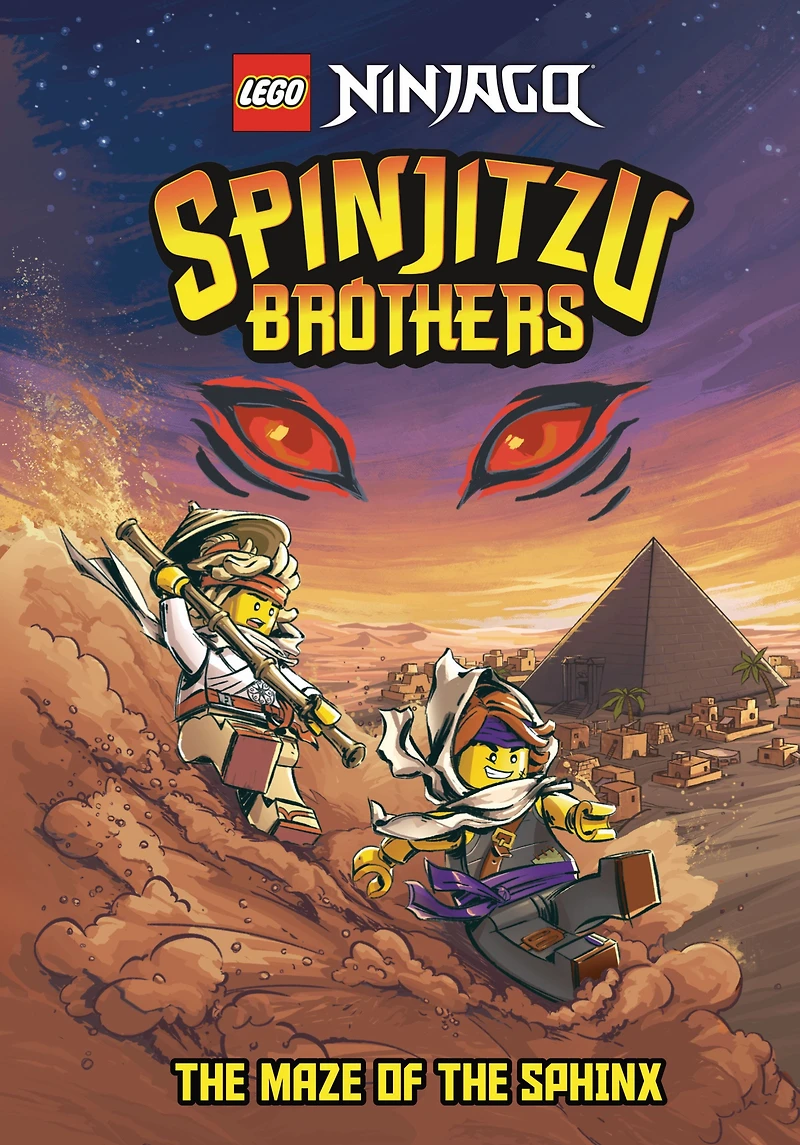 Spinjitzu Brothers: Maze of the Sphinx Book