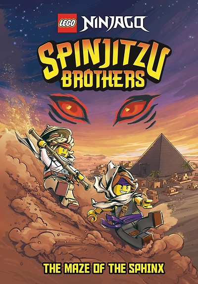 Spinjitzu Brothers: Maze of the Sphinx Book